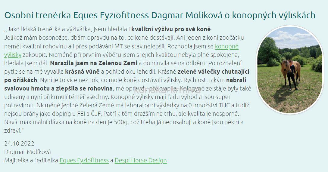 Zelená země - Konopné pokrutiny 1 kg