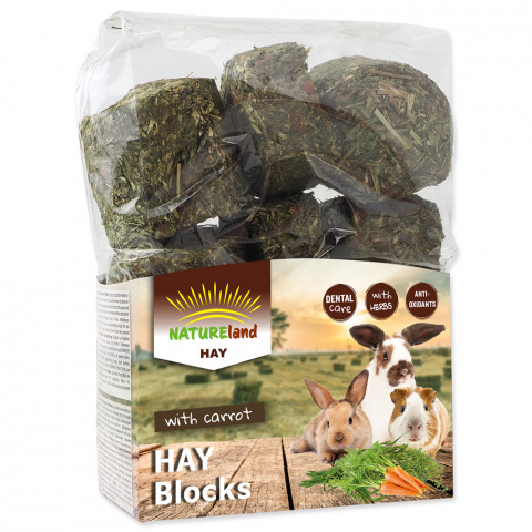 NATURE LAND Hay bloky 600g