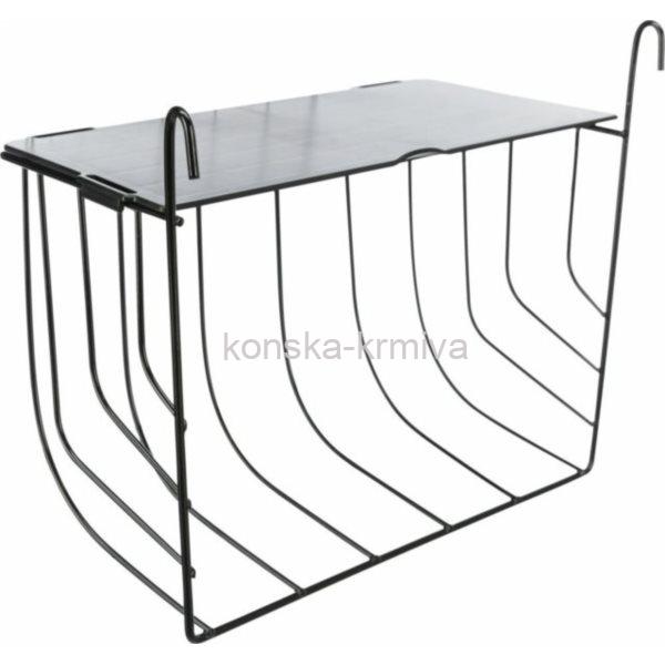 Závěsné jesle na seno s víkem