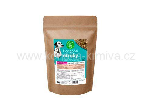 Zelená země - Konopné otruby 1kg