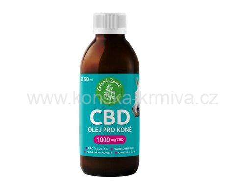 CBD olej pro koně 1000mg - 250ml