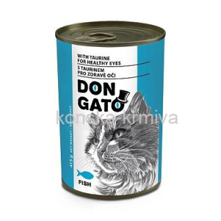 Don Gato konzerva pro kočky - ryba 415 g