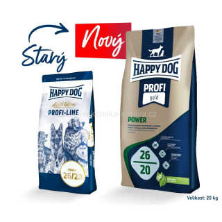 Happy Dog - Profi Gold 26/20 Power 20kg