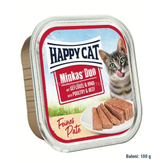 HC Minkas Duo Paté - Drůbež & Hovězí 100 g