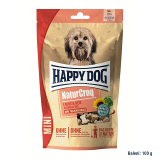 Happy dog - NaturCroq Mini Snack Lachs 100g