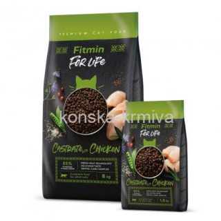 Fitmin For Life Cat CASTRATE CHICKEN 8kg